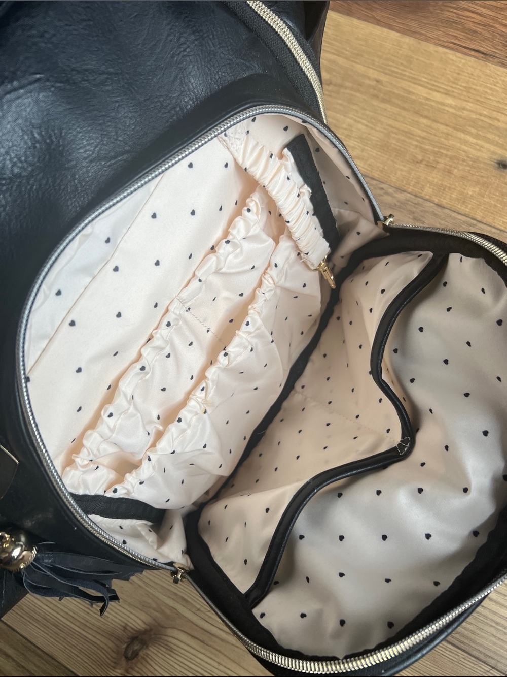 Chelsea + Cole For Itzy Ritzy Diaper Bag The Boss Studded Backpack - Picture 8 of 14